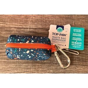 Pet Waste Bag Dispenser With a Roll of 15 Bags